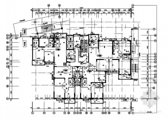 28层高层住宅给排水设计资料下载-安徽某高层住宅楼给排水设计图纸