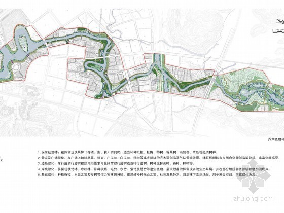总体景观规划方案资料下载-[临海]河道总体景观规划设计方案