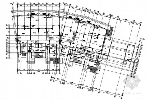 商业服务网点设计施工图资料下载-某一类住宅楼给排水设计施工图
