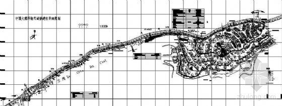 修建性详规资料下载-[云南]某地区修建性规划总图