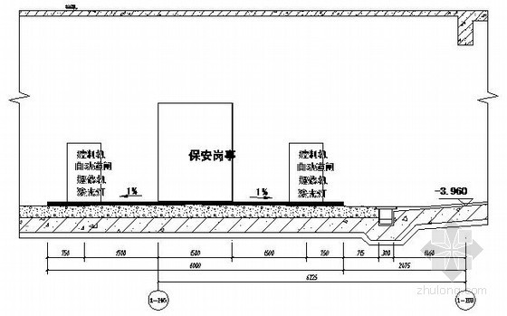 酒店地下停车场管理系统电气图纸- 