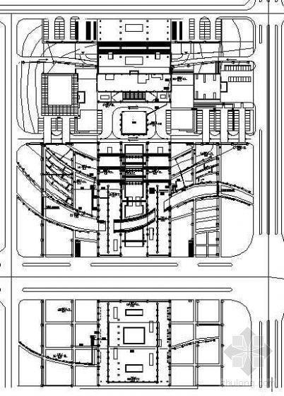 杭州城站广场照明设计资料下载-某行政中心广场照明设计详图