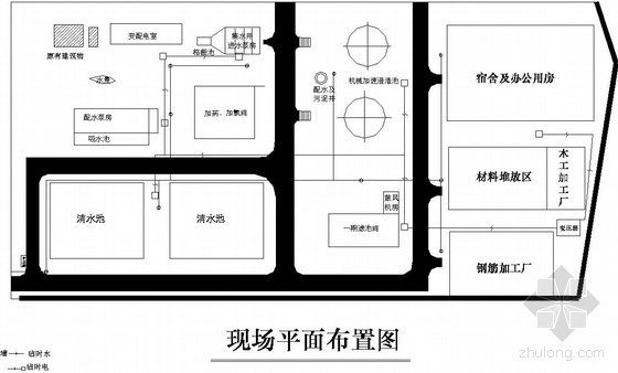 水毁工程图纸资料下载-某污水厂中水回用工程图纸