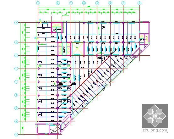 [北京]钢框架剪力墙结构大厦钢结构工程施工组织设计-中庭桁架梁安装完成