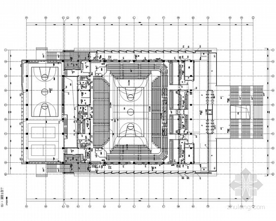 体育馆建筑设计及功能介绍资料下载-[天津]某大学体育馆给排水施工图