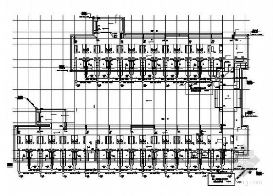 六层学生宿舍建筑图资料下载-[东莞]某中学给排水施工图（学生宿舍一）