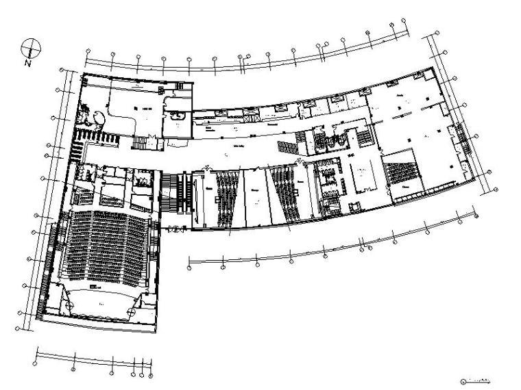 商场地面布置图资料下载-[南通]现代时尚豪华大型商场室内设计施工图（含效果图）