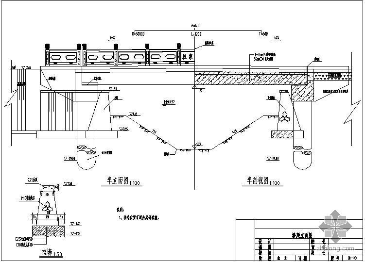 空心板结构图资料下载-钢筋混凝土预应力空心板梁桥图纸