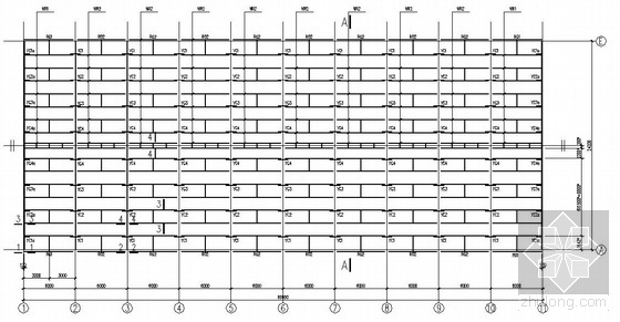 某厂房结构设计PPT资料下载-某厂房围护结构设计图