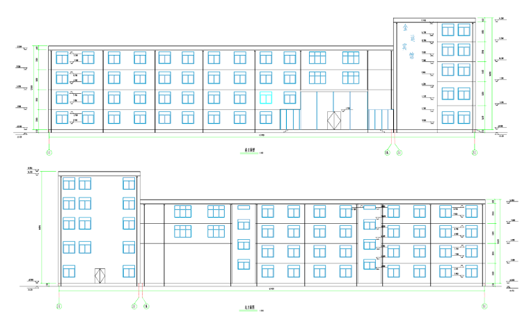 汉庭酒店6层全套设计（3720平，含计算书，建筑图，结构图）_2