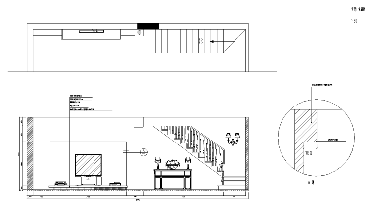 室内装修田园风格资料下载-[广东]三层别墅欧式田园风格施工图含实景照片