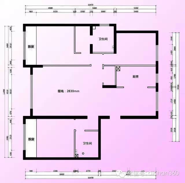 三室两厅婚房资料下载-一个户型，被逼出18个方案