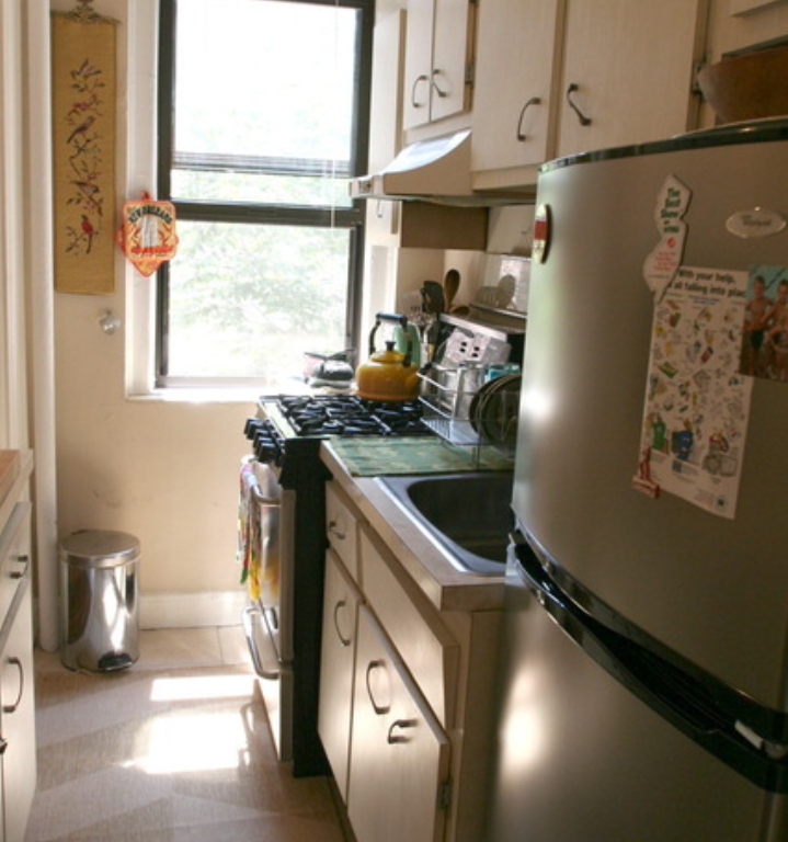 某幸福两居室住宅室内装修设计效果图方案（21张）-厨房实景图