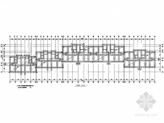 新疆框架结构图资料下载-六层框架结构住宅结构图