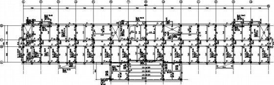 7层框架结构的资料下载-[天津]7层服务中心框架结构施工图
