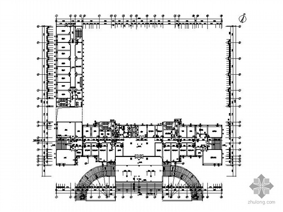 [安徽]某县公安局九层科技大楼建筑施工图- 