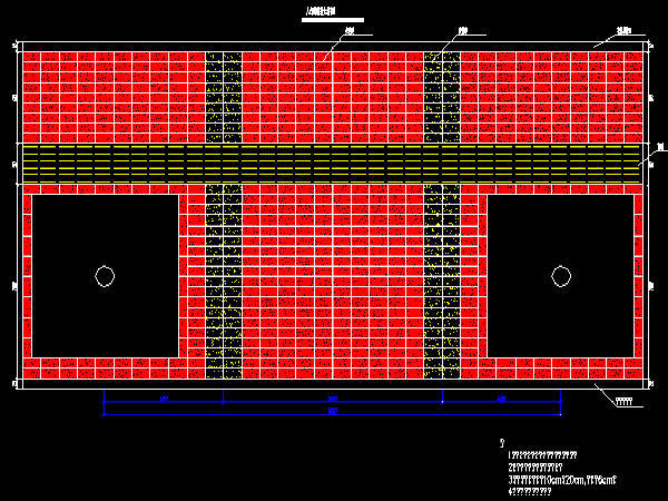 铺装大样结构资料下载-市政道路人行道铺装大样图（10cm×20cm黄色人行道砖）