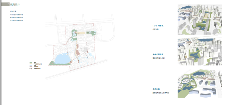 [天津]生态廊道环境改造养老社区概念性景观规划设计-规划分析图