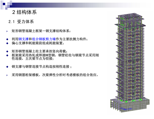 MIDAS-Building在某超高层钢框架-支撑结构体系住宅设计中的应用_2