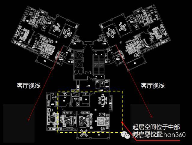 一梯三户是这样布局的_13