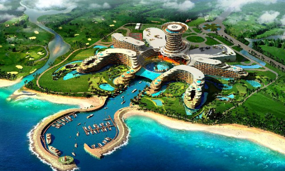 四季旅游度假区资料下载-龙沐湾国际旅游度假区八爪鱼酒店的BIM实践与思考