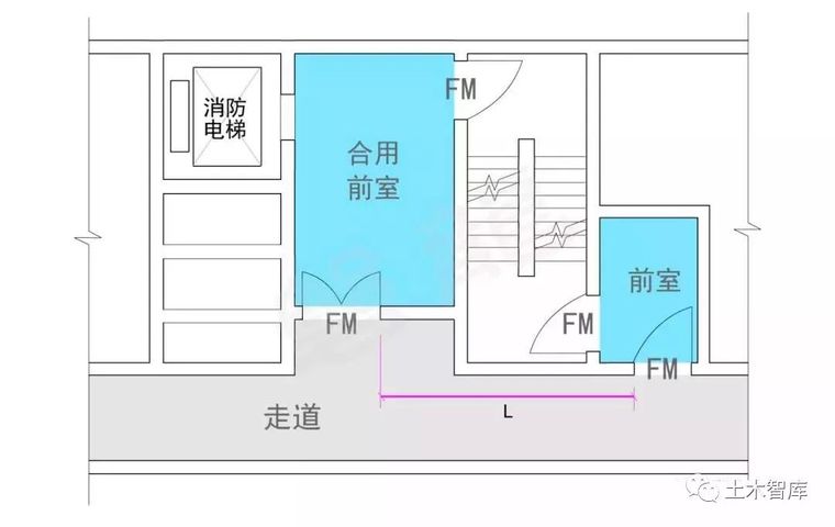 建筑核心筒消防疏散方案分析_11