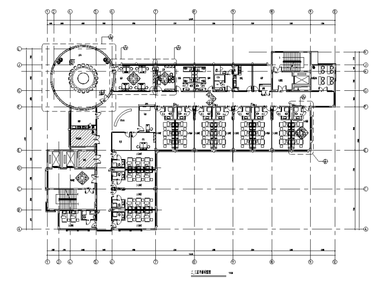广州室内施工图资料下载-广州某医院室内装修设计全套施工图（53张）