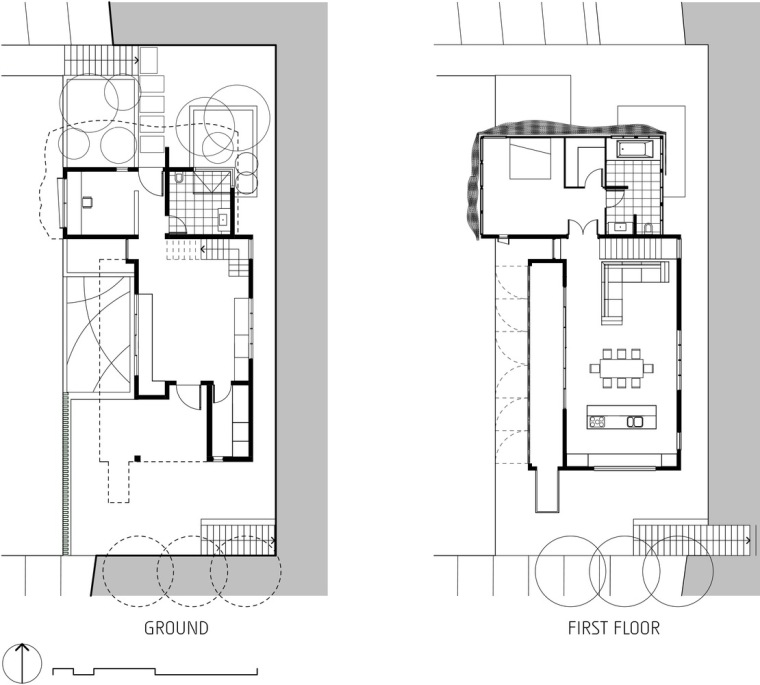巴布亚新几内亚波浪立面的混凝土住宅-Floor_Plans