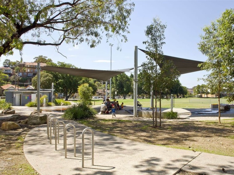 水上乐园结构图资料下载-澳大利亚Marrickville水上乐园