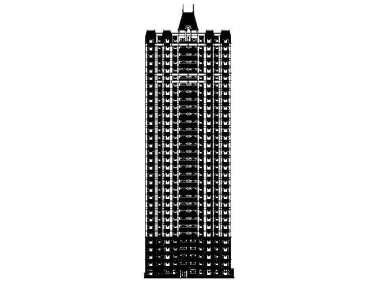 知名地产中欧结合资料下载-[重庆]知名地产中欧结合风格大型高层住宅施工图（16年最新）