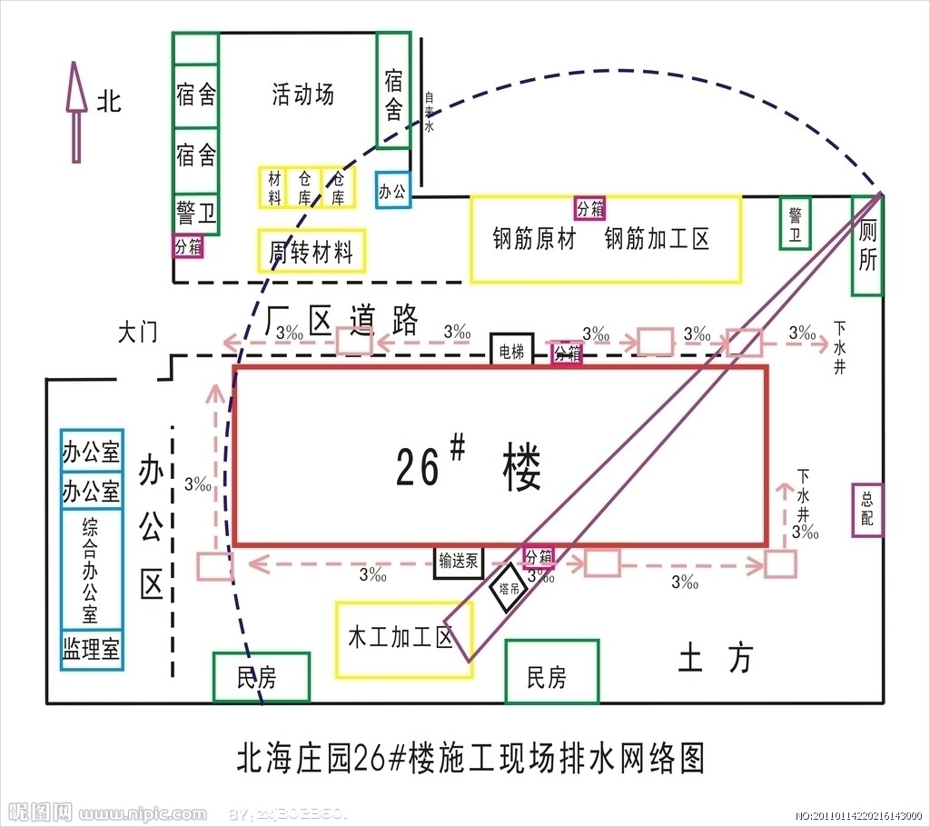 [资料]简单且超实用的施工现场平面图绘制软件,速速收藏,免费版哦