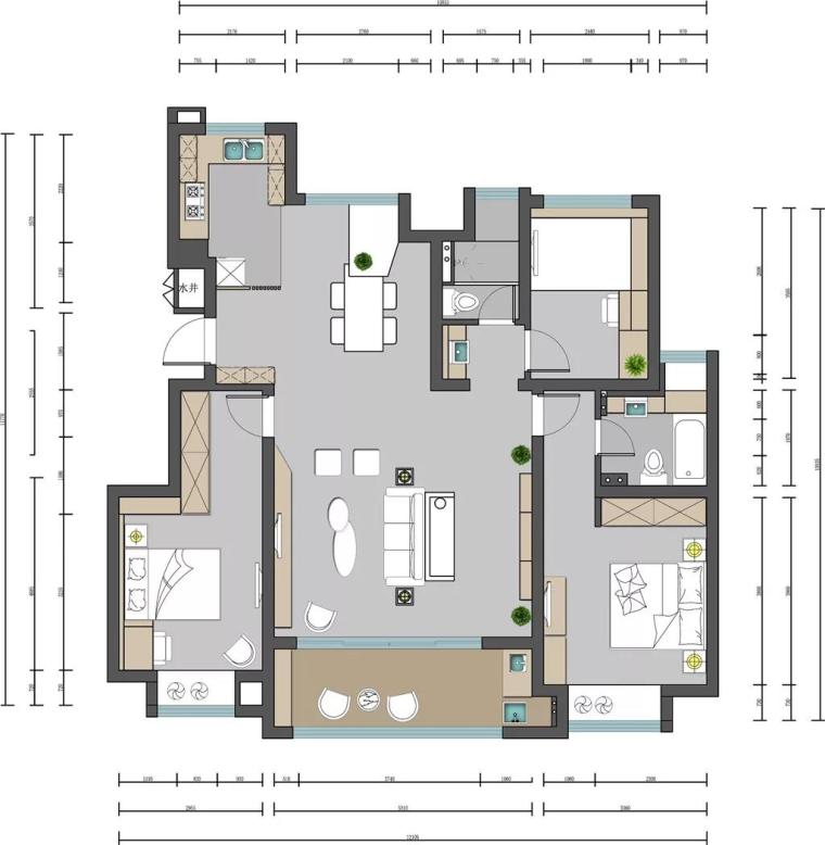 125㎡现代简约风格的住宅-346ff17d-41f4-4298-8d03-db651035d7cc