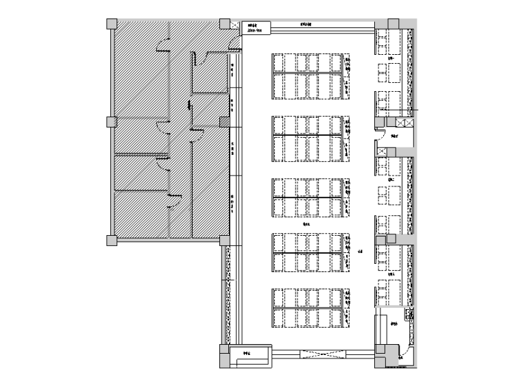 餐饮空间设计效果图cad资料下载-[新疆]460平米韩式料理餐饮空间设计施工图（附效果图）