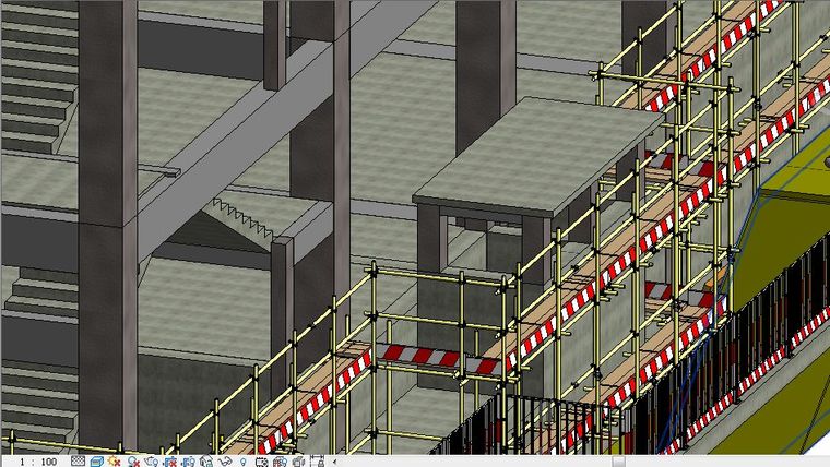 BIM技术在基坑与脚手架施工中的运用与分析_11