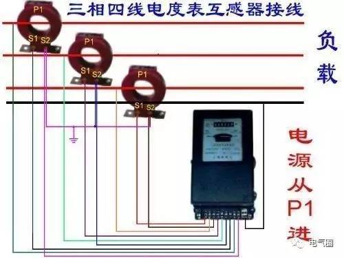 [干货]三相四线制电度表的接线方法_5