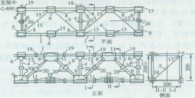脚手架塔架资料下载-桥梁常备式结构中的万能杆件讲解