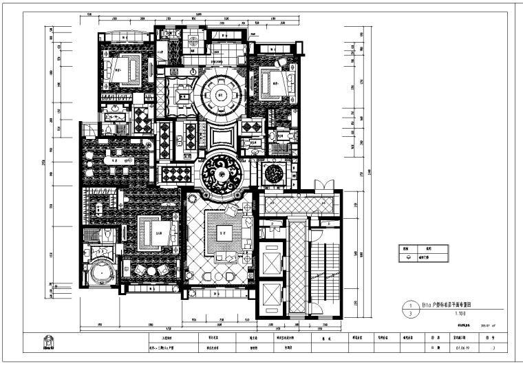 露台餐厅施工图资料下载-北京星河湾B1a室内设计施工图及完工图片