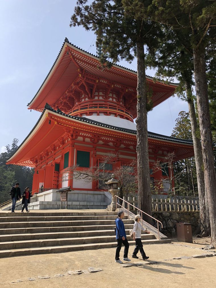 日本高野山坛上伽蓝和金刚峰寺_3