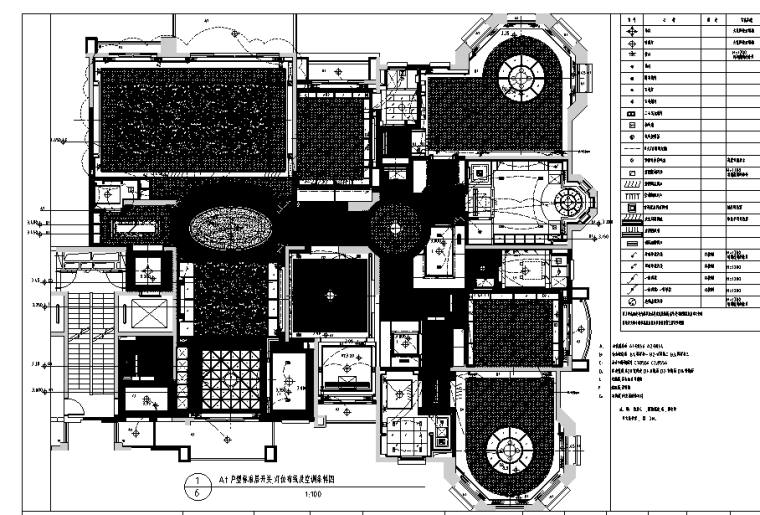 [广东]星河湾海怡半岛At型施施工图（附实景图）-空调条件图