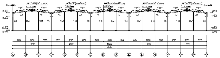 重庆60*90刚架结构施工图_5