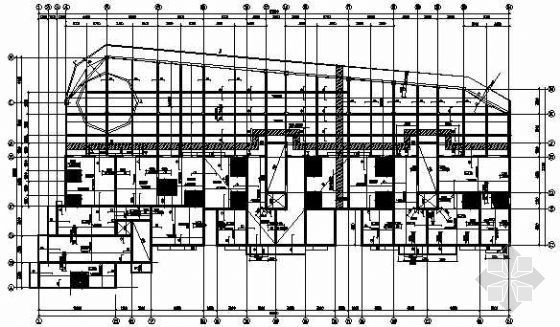 12层剪力墙住宅结构图纸资料下载-某高层剪力墙结构图纸