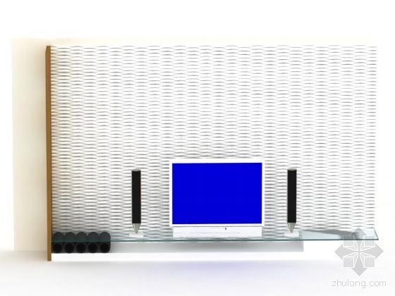 室内电视背景墙设计方案资料下载-电视背景墙5