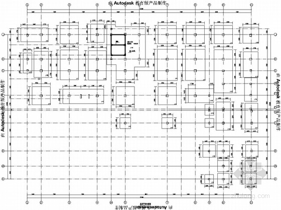 疾病预防控制中心施工图资料下载-[业务楼]六层框架结构疾病预防控制中心结构施工图