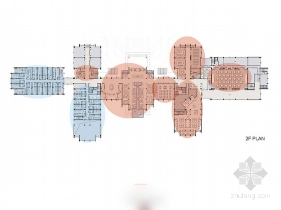 [白俄罗斯]某奢华酒店室内设计方案图-平面 