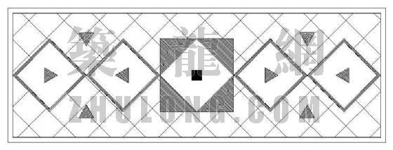 长方形会客厅设计方案资料下载-长方形铺地2
