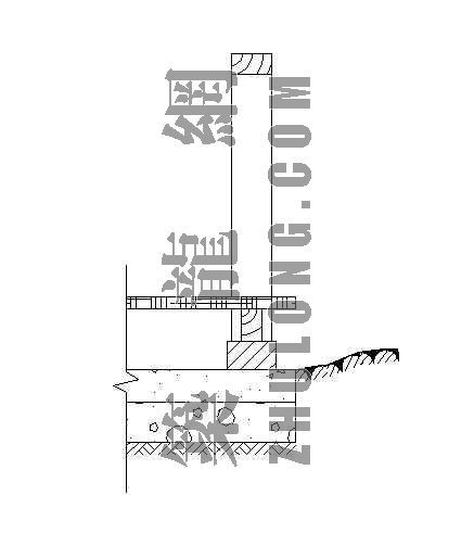 木栏杆cad图纸资料下载-木栏杆详图