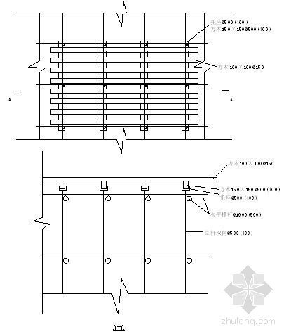 条板墙施工方案资料下载-山西某电厂汽轮发电机基座施工方案