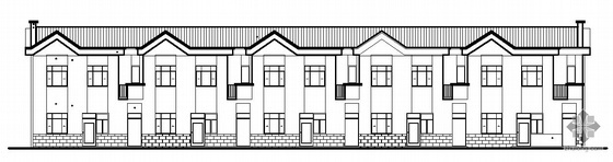 村委会公房施工图资料下载-[唐山]某住宅农居小区建筑、结构施工图（住宅、村委会、公寓）（含效果图及节能计算书）