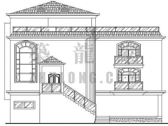 苏州中式别墅建筑设计方案资料下载-某别墅建筑设计方案（全套）