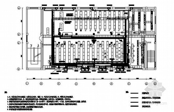 钢结构通信机房资料下载-[江苏]某通信机房空调系统图